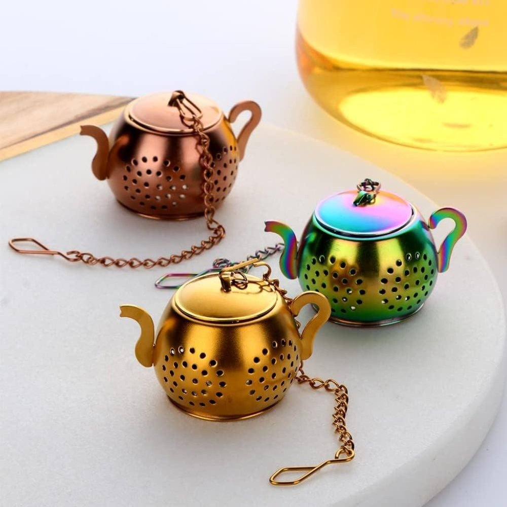 Tea Infuser For Loose Tea Stainless Steel Reusable Strainer Filters(1 Pack